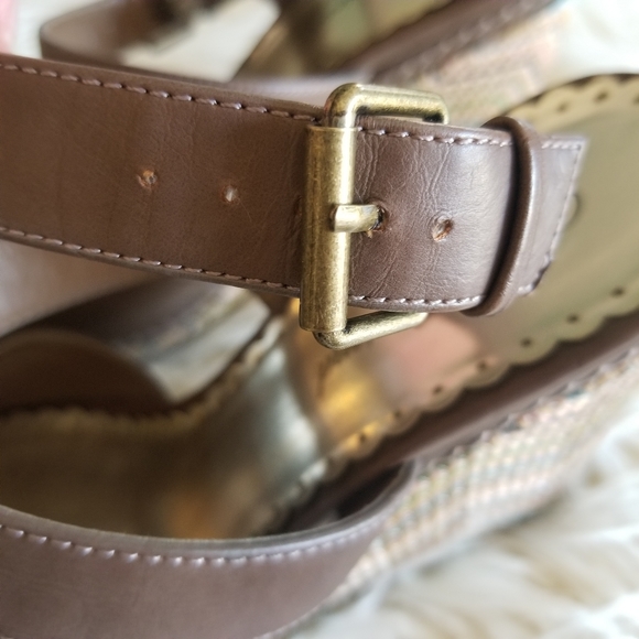 Wedge Lulu Townsend Sandals Size 9.5 9 1/2 - Picture 12 of 16